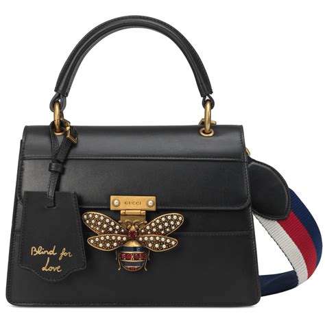 gucci bee purse black.